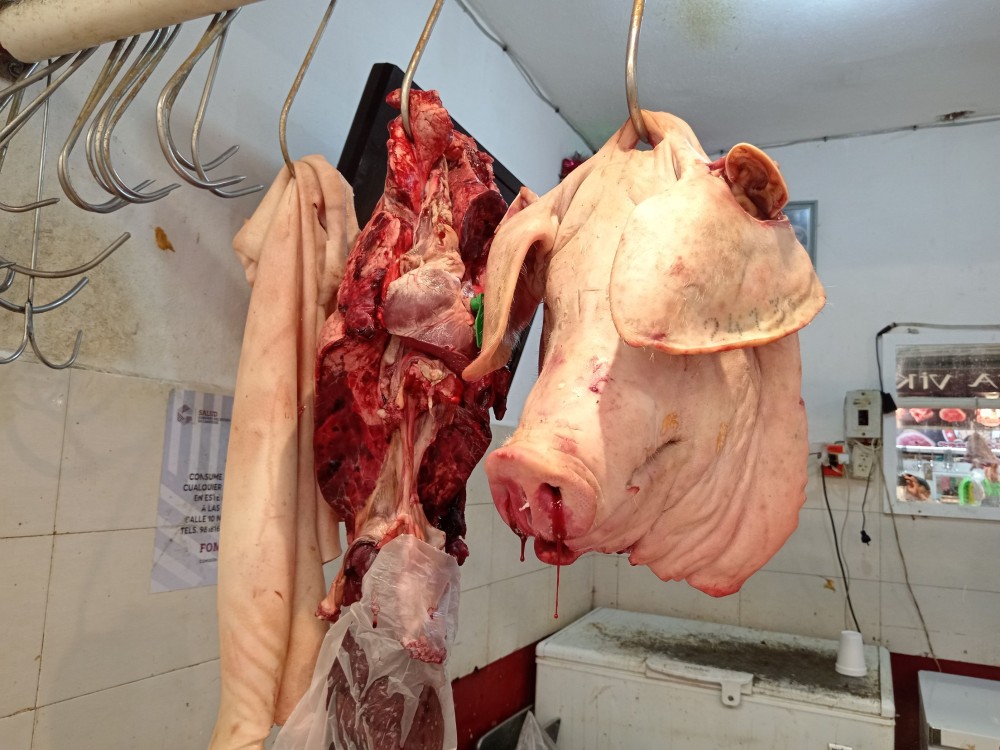 Carniceros han perdido una tonelada de carne