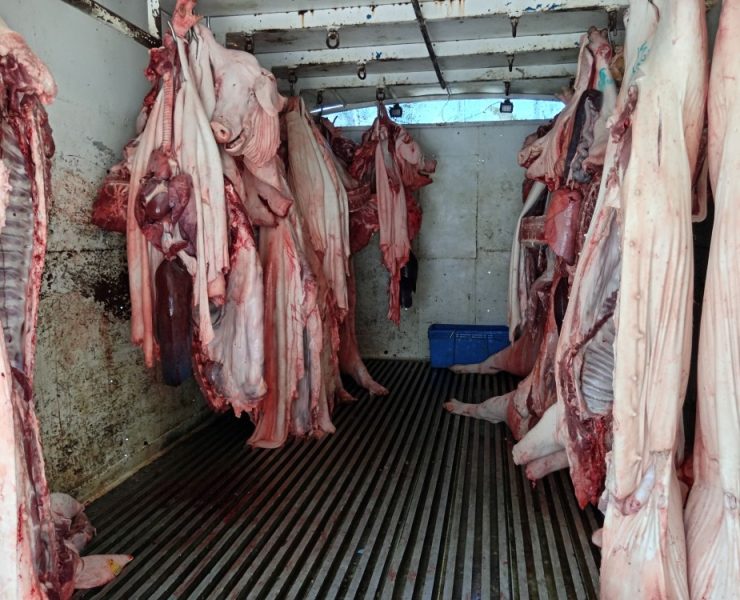 Carniceros han perdido una tonelada de carne