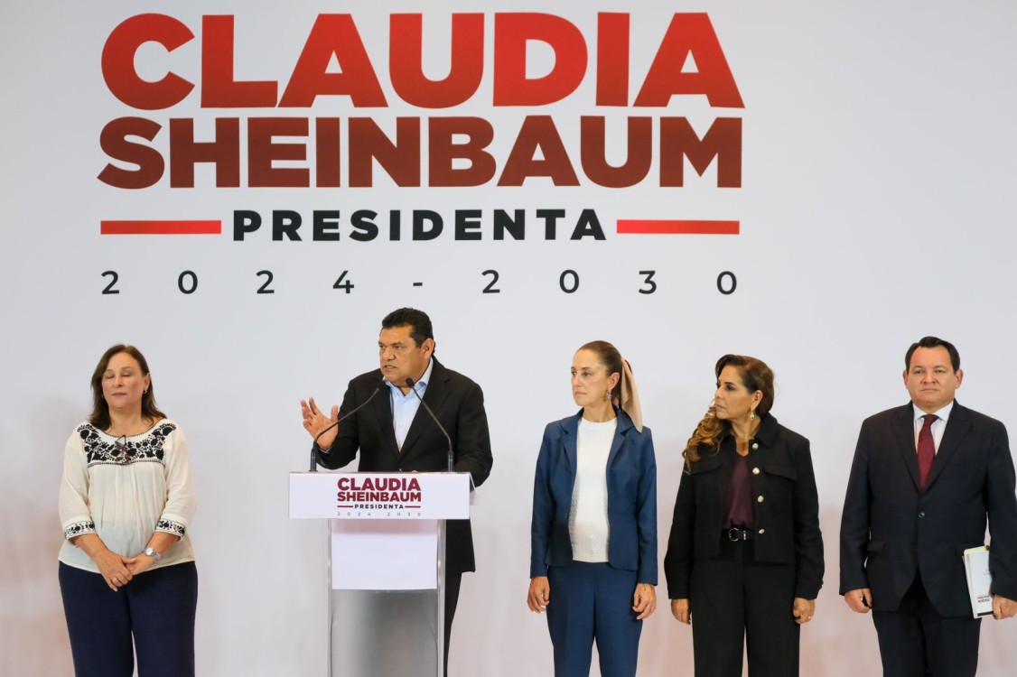 Javier May tras reunión con Claudia Sheinbaum