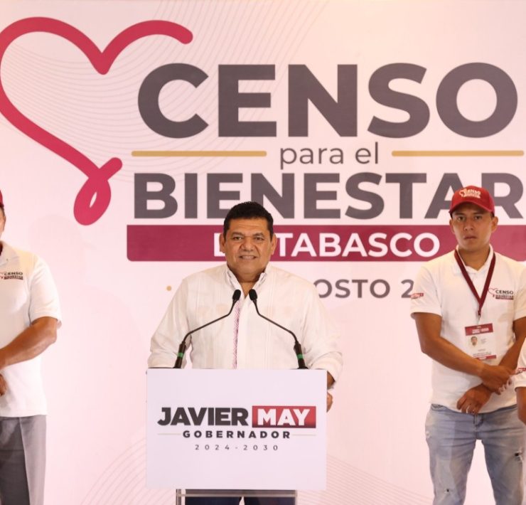 Javier May Rodríguez presentó el Censo para el Bienestar de Tabasco