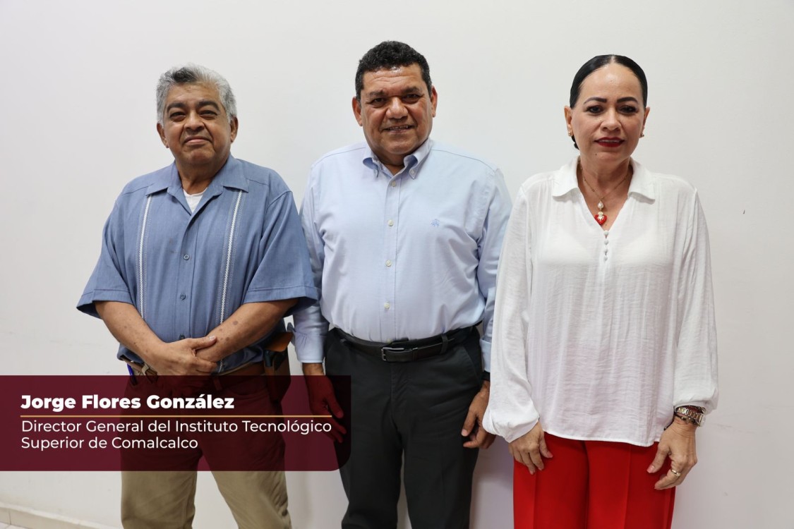 Jorge Flores González, del Instituto Tecnológico Superior de Comalcalco.