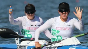 Karina Alanís y Beatriz Briones, buscarán preseas para México, en Canotaje de Velocidad, K2 500 metros femenil series.