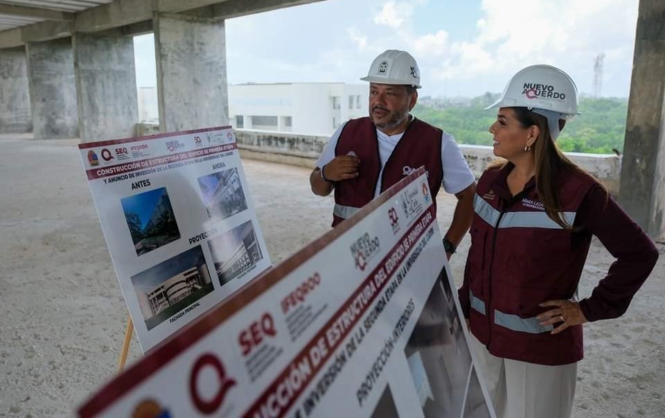Mara Lezama destina 48 MDP para ampliación de la UNICARIBE en Cancún