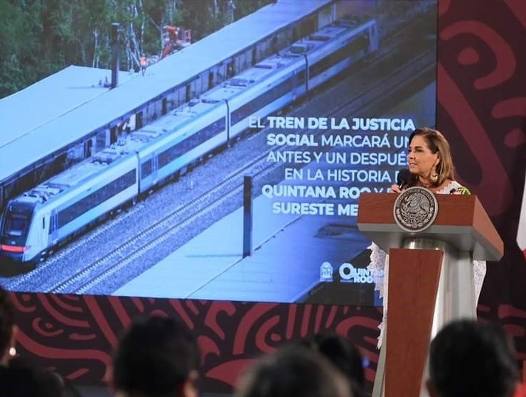 Mara Lezama el Tren Maya marca un antes y un después en la historia de Quintana Roo y el Sureste