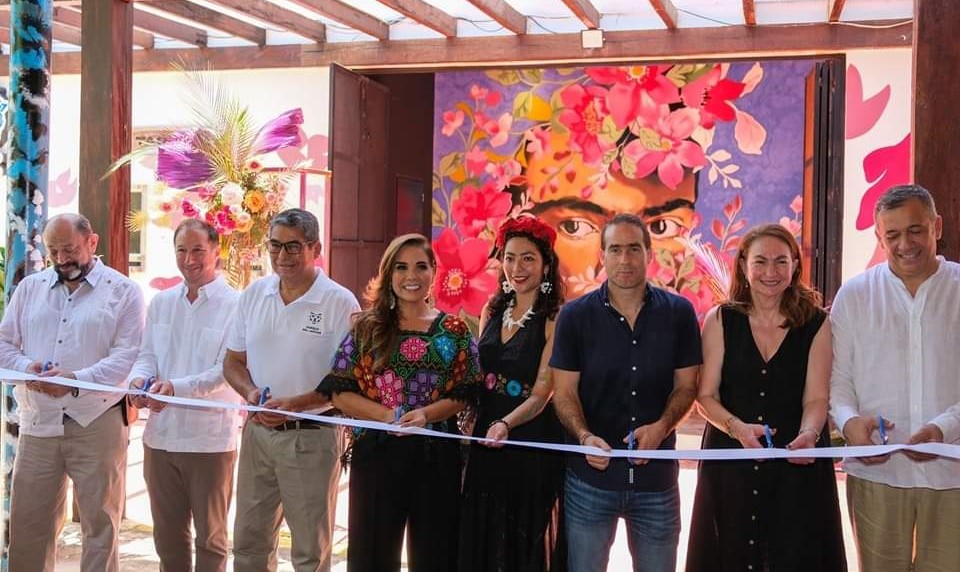 Mara Lezama inaugura nuevo concepto turístico en Tulum museo “Frida Kahlo by Woman Experiences”