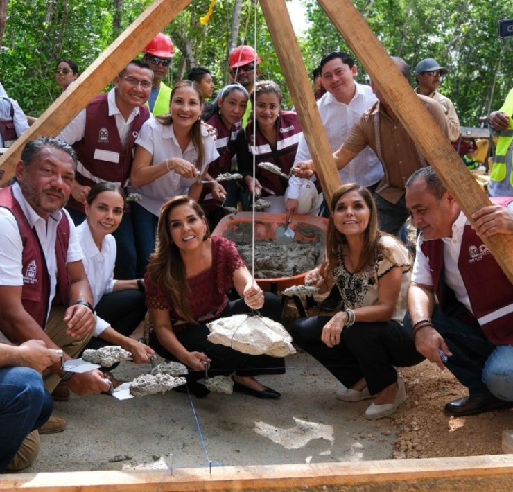 Mara Lezama invierte infraestructura educativa 47 mdp en construir secundaria en Kusamil, Cancún