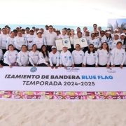 Playas de Isla Mujeres revalidan por Tercer Año Consecutivo el Distintivo Blue Flag