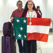 Regresó a Mérida Dana Medina G. luego de conquistar medalla de bronce en la Competencia Internacional de Matemáticas