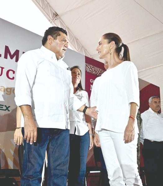 Con Sheinbaum vienen buenos tiempos para el pueblo: May