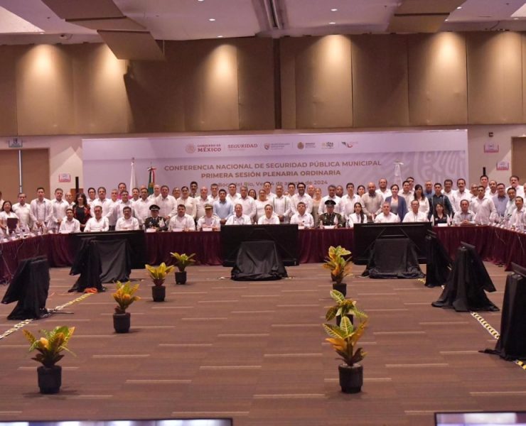 Alcaldes de México participan en la Conferencia Nacional de Seguridad Pública Municipal