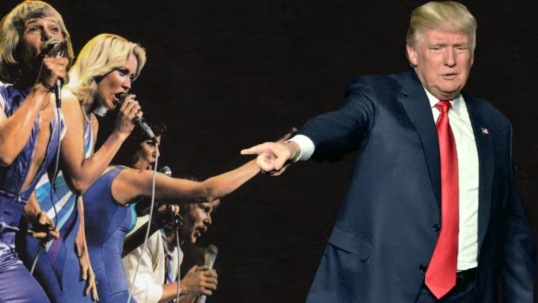 Surge polémica entre Trump y "ABBA"
