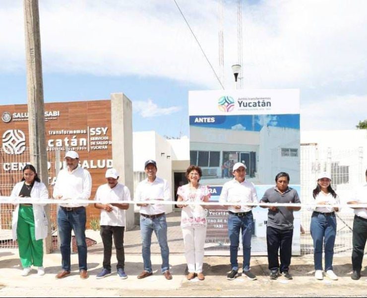 140 Centros de Salud de Yucatán rehabilitados