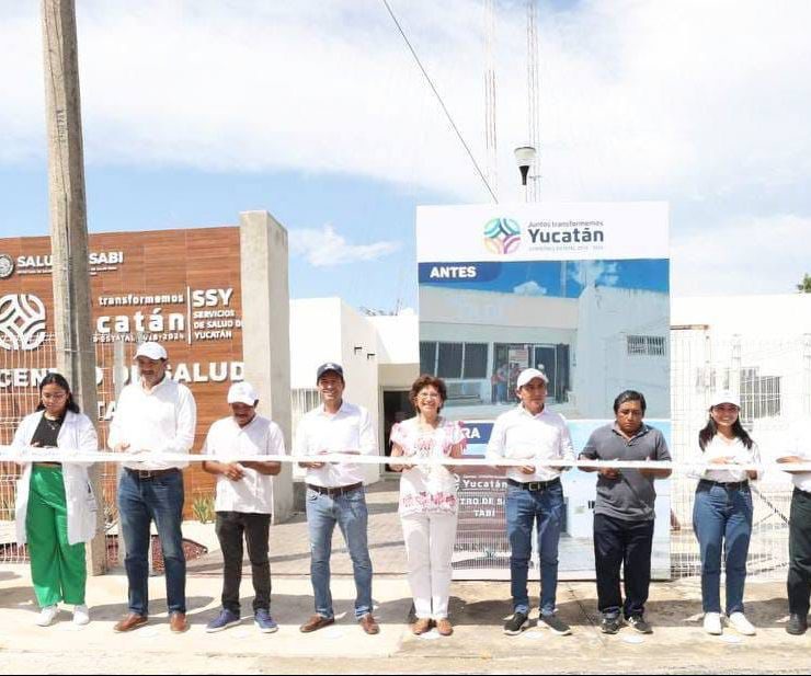 140 Centros de Salud de Yucatán rehabilitados