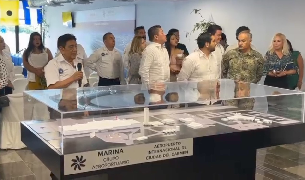 Inauguran remodelación del Aeropuerto de Ciudad del Carmen