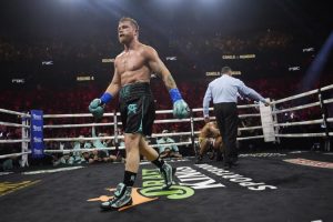 Canelo Álvarez buscará esta noche ante Edgar Berlanga, el Nocaut que tanto se le ha negado en sus recientes peleas.