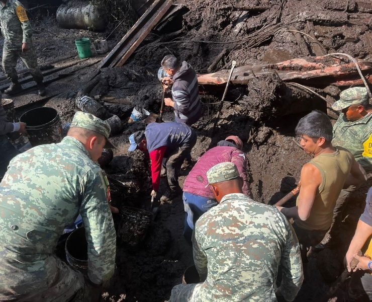 Concluyen labores de rescate en Jilotzingo tras derrumbe: Nueve fallecidos y tres rescatados