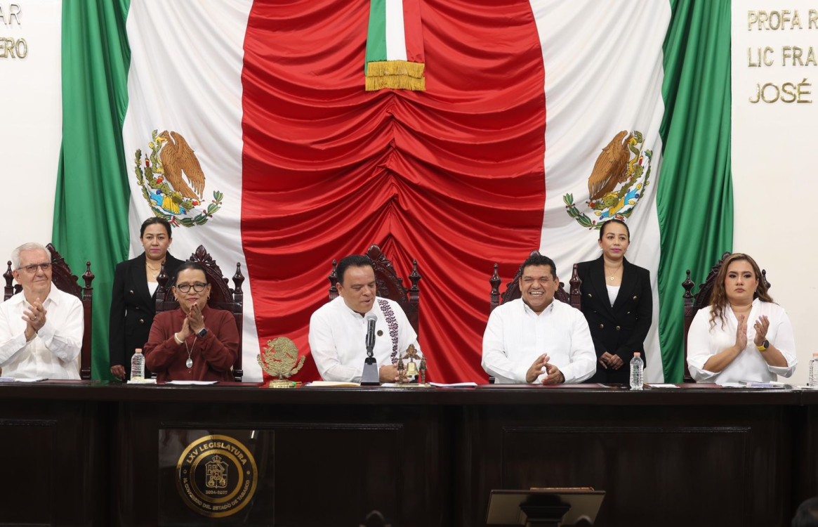 Mensaje de Javier May Rodríguez en el Congreso