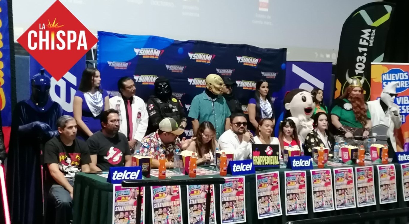 Convención Tsunami Mérida Comic Con este 14 y 15 de septiembre