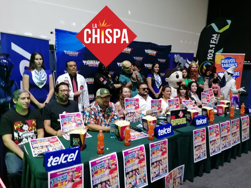 Convención Tsunami Mérida Comic te espera con los mejores invitados internacionales y nacionales