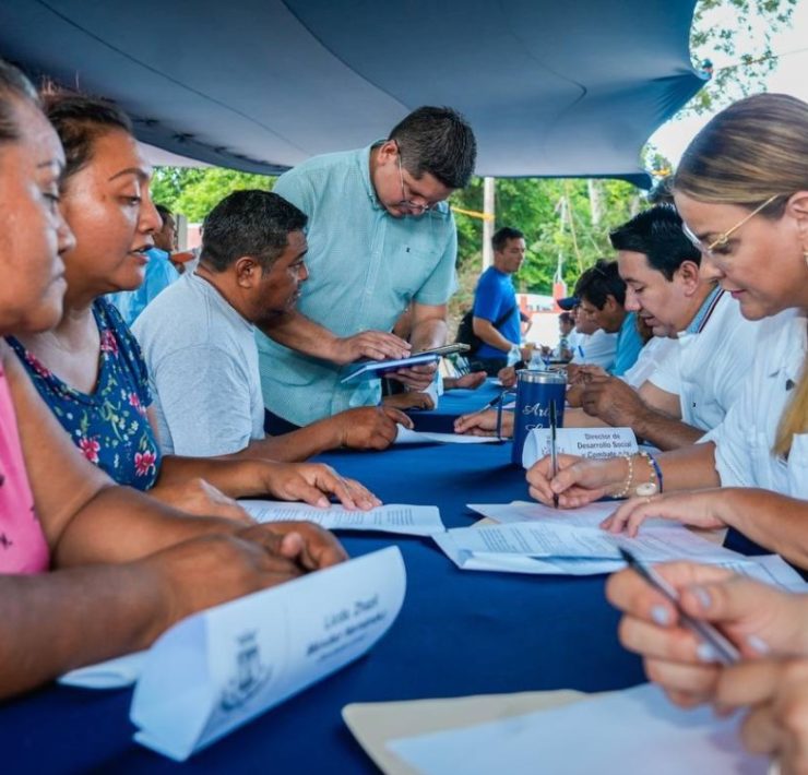 Cecilia Patrón llega a Dzununcán y transforma la comunidad con acciones urgentes