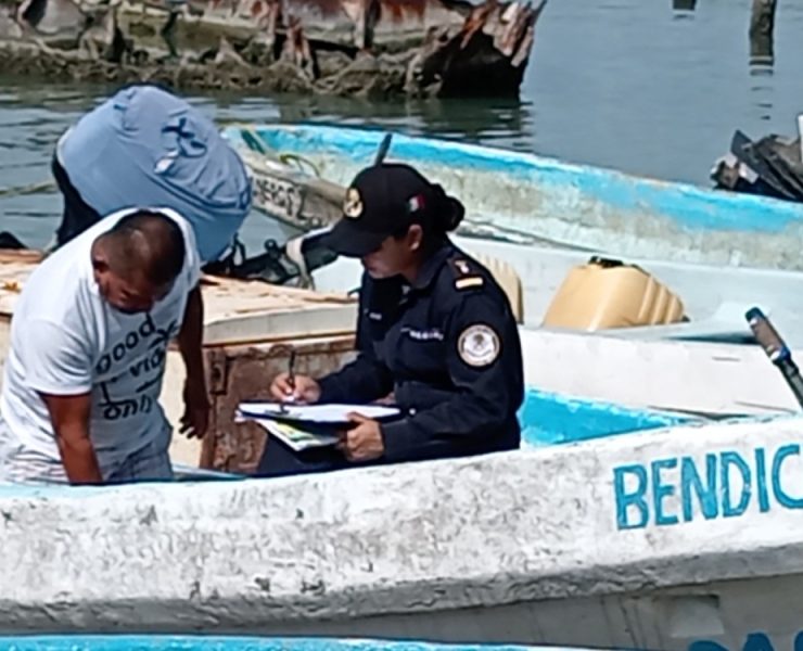 Capitanía de Puerto verifica lanchas ribereñas