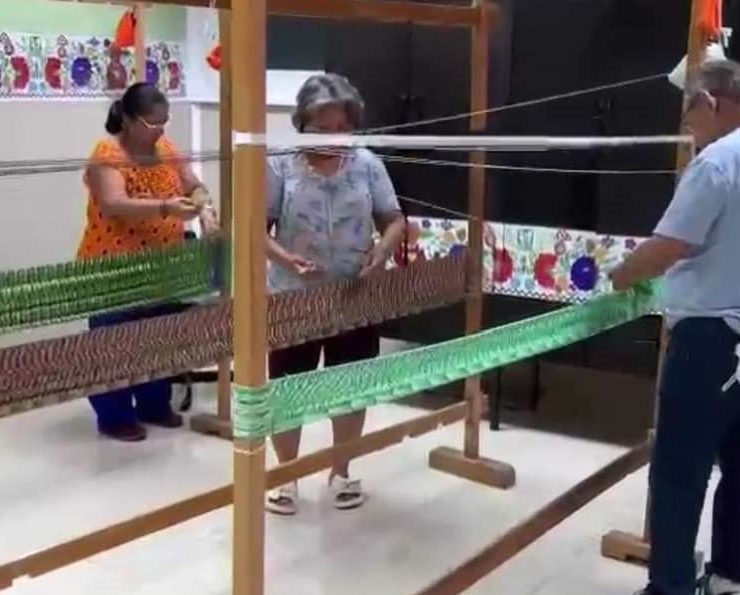 ¿Quieres aprendera urdir hamacas? IMSS Yucatán enseña a tejer Hamacas Gratis