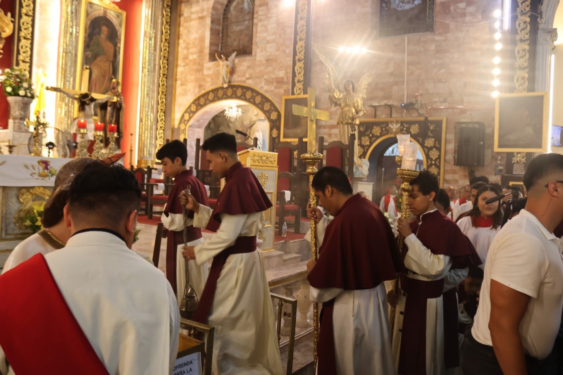 Llegan a Ciudad del Carmen las reliquias de San Judas Tadeo