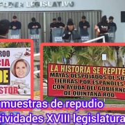 La XVIII Legislatura comienza sus actividades con fuertes muestras de repudio
