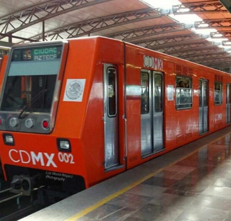  El Metro de la Ciudad de México.