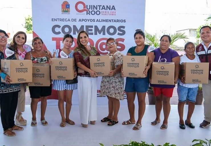 Mara Lezama amplía el Programa "Comemos Tod@s" en Chetumal para fortalecer el Bienestar Social en Quintana Roo