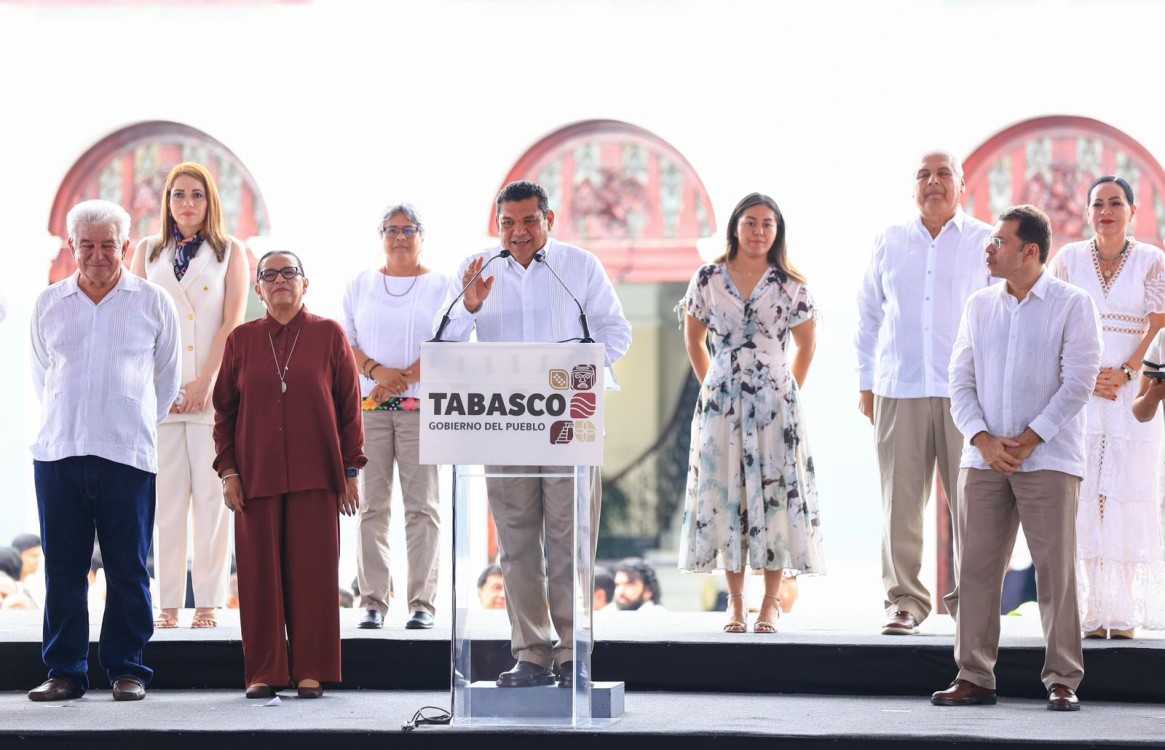 Mensaje de Javier May al pueblo desde Plaza de Armas