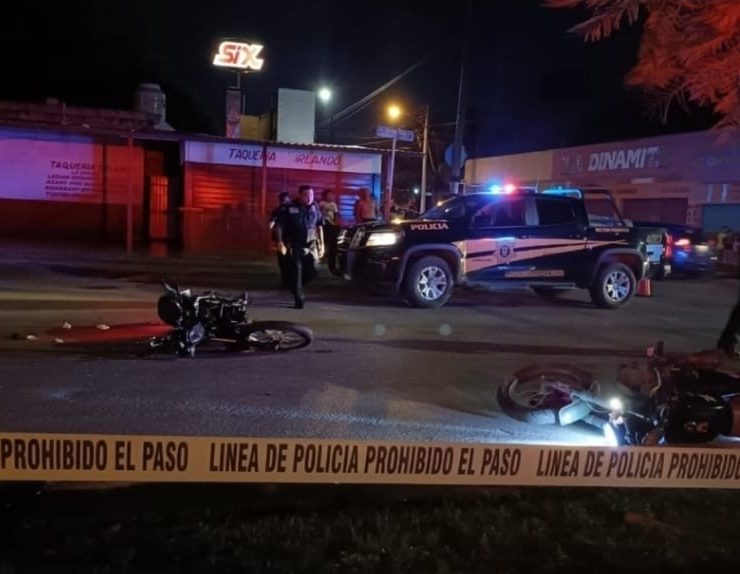 Tragedia en Mérida: Mujer y niña de 3 años gravemente lesionadas en choque de motos