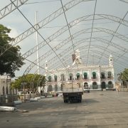 Lista Plaza de Armas para recibir a Javier May Rodríguez