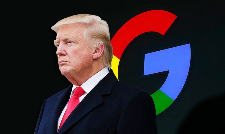 Donald Trump se pelea con Google por "Sabotaje"