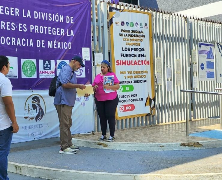 Corrupción y alboroto del PRI y el PAN controversia de la Reforma Judicial