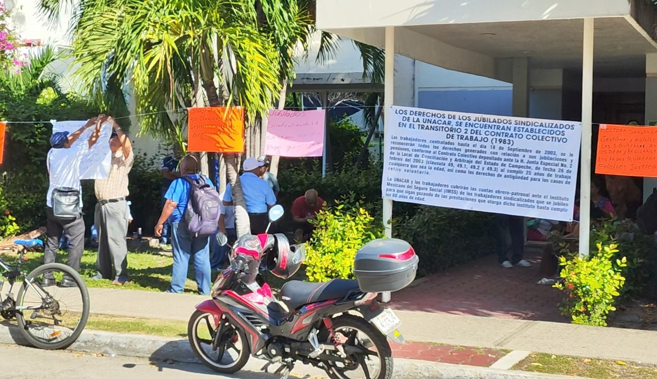 Unacar solo pagó una quincena a jubilados