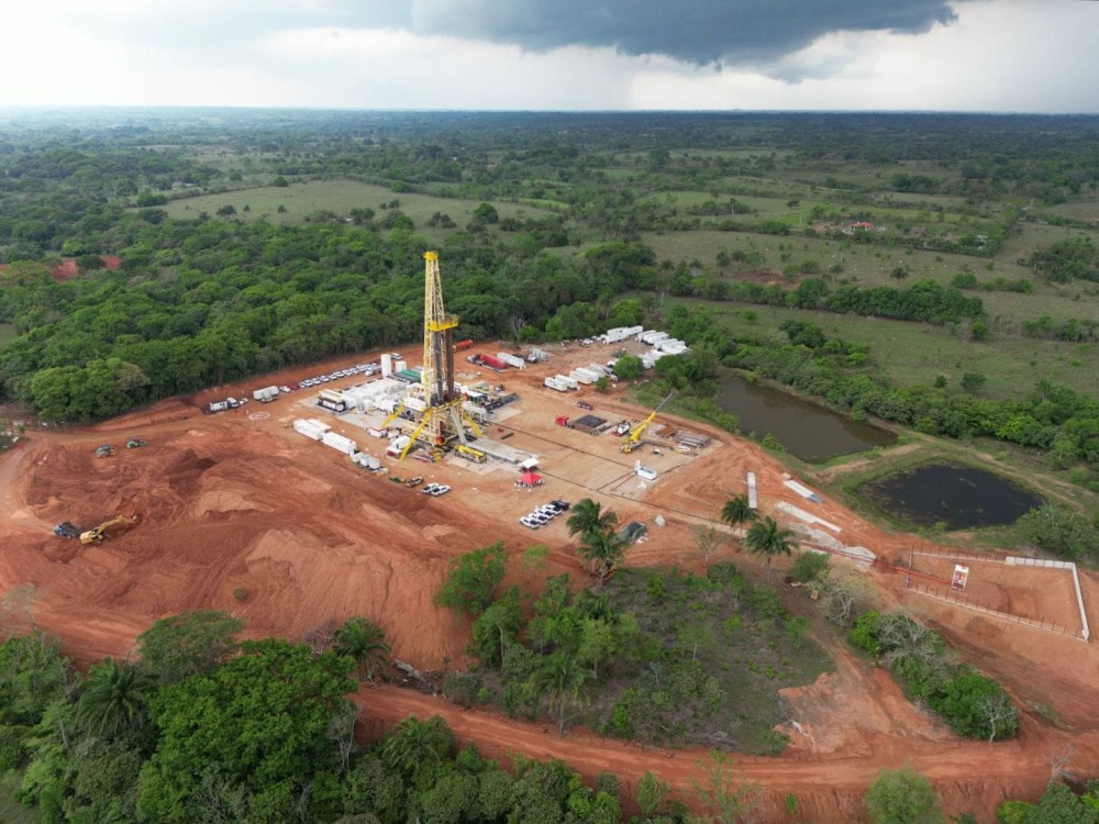 Perfora PEMEX la mitad del campo Sitio Grande