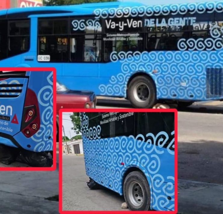 ¡Crisis en Chuburná! Vecinos de Chuburná retienen dos Va y Ven por falta de Luz