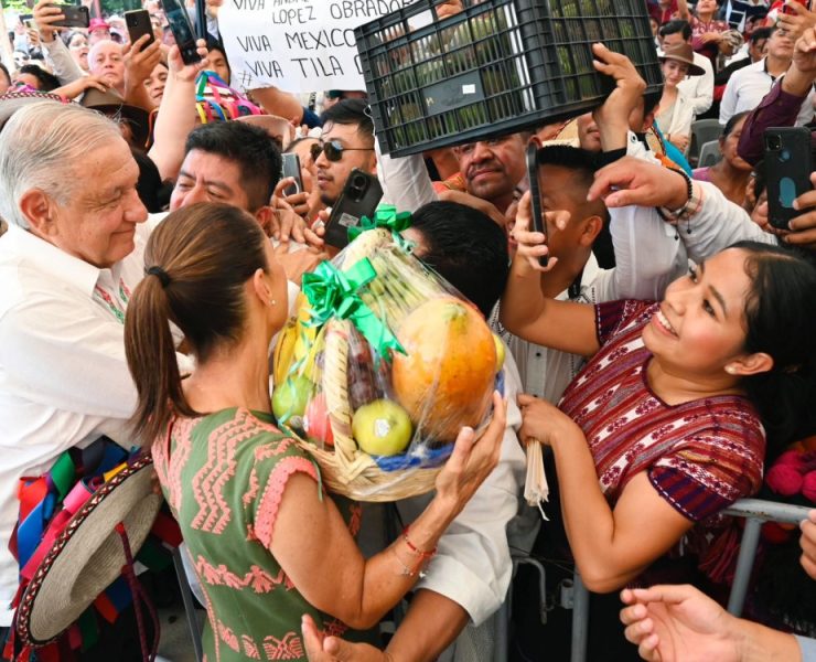 Claudia Sheinbaum y AMLO celebran el progreso de Chiapas en el marco de los 200 años de su adhesión a México