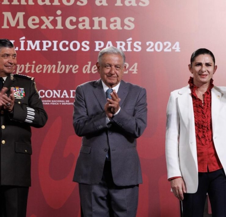 López Obrador destaca la labor de Ana Gabriela Guevara en su despedida de la Conade