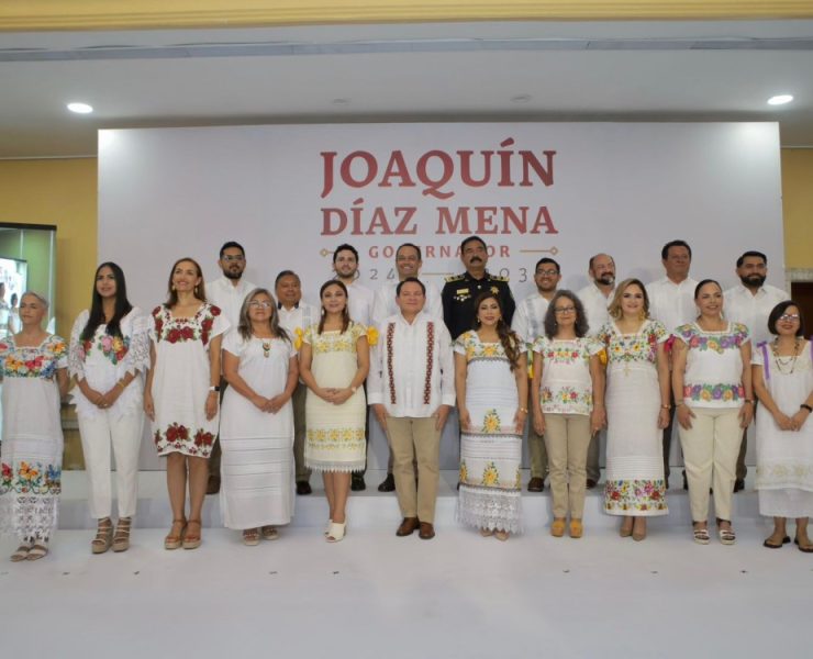 Gabinete profesional y honesto “Un gobierno para el pueblo de Yucatán”, Joaquín Díaz Mena