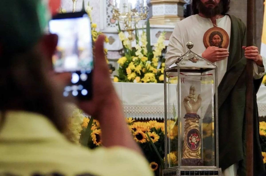 Reliquia de San Judas Tadeo llega a Tabasco este lunes