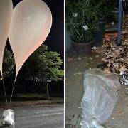 Corea del Norte vuelve a lanzar basura hacia Corea del Sur