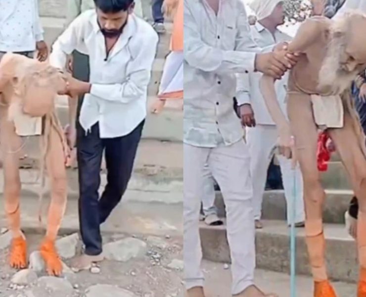 ¡Increíble! Un hombre de 188 años en la India. Vídeo