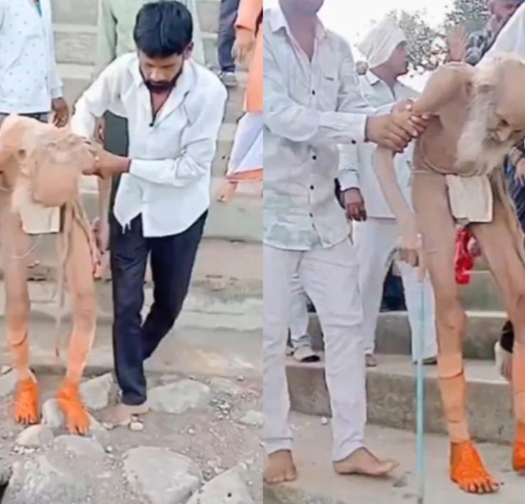 ¡Increíble! Un hombre de 188 años en la India. Vídeo