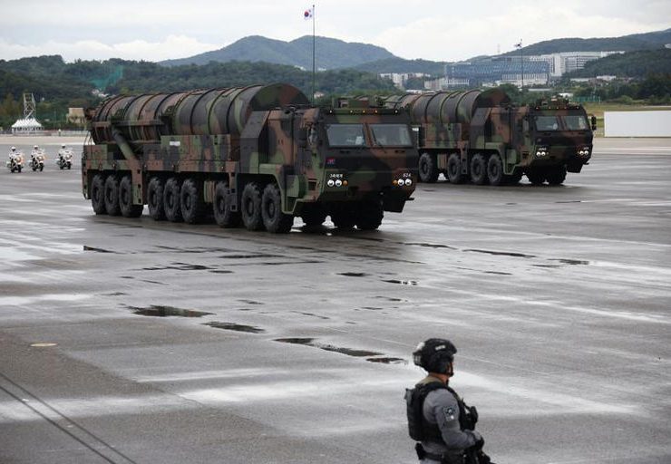 Corea del Sur Presume Nuevo Misil Intercontinental