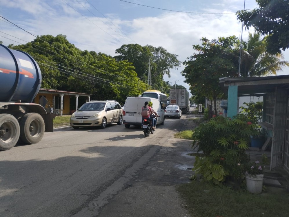 Tráfico lento en Atasta