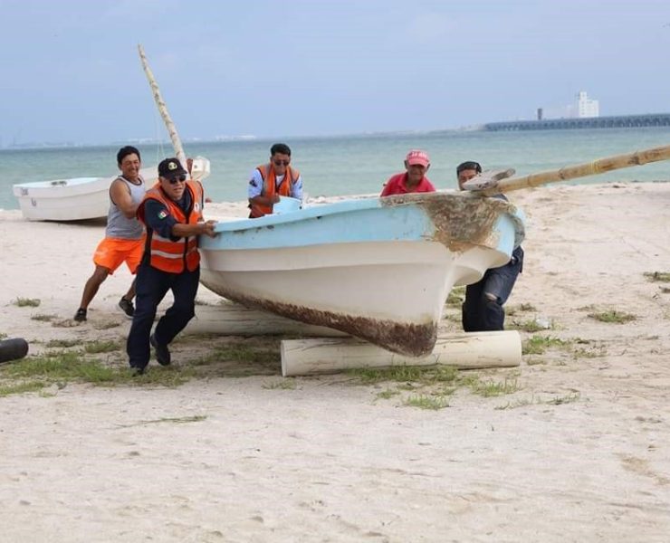 Progreso se prepara ante la llegada Huracán Milton, Ayuntamiento con recorrido preventivos