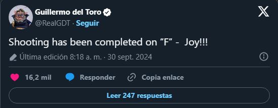 Harvard recomienda a Guillermo Del Toro