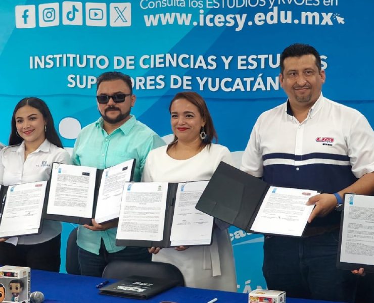 Con grandes aliados, Universidad ICES firmó importante convenio